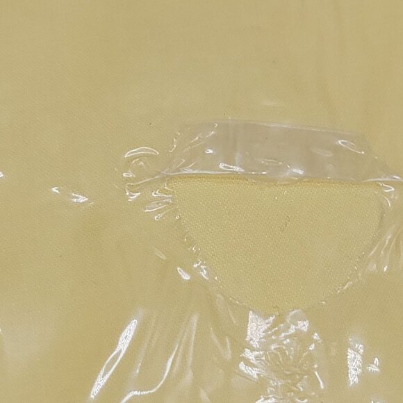 Vtg Penn-Prest Fashion Manor Percale Double Bed Fitted Sheet Butter Yellow - Picture 14 of 14